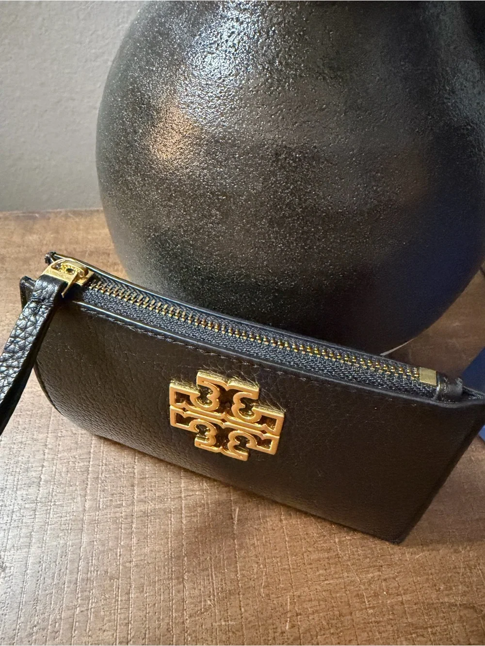 Tory Burch Britten Zip Card Case